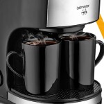 GoldMaster Colombia Yıkanabilir Filtreli Çift Kupalı Filtre Kahve Makinesi